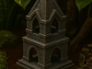 Tall Cathedral Tower Reptile Hide and climb