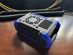 Raspberry Pi 4 Case Remix - Top Panel Fan Grill