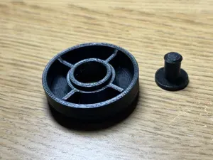 Dishwasher Rack Replacement Wheel and Pin