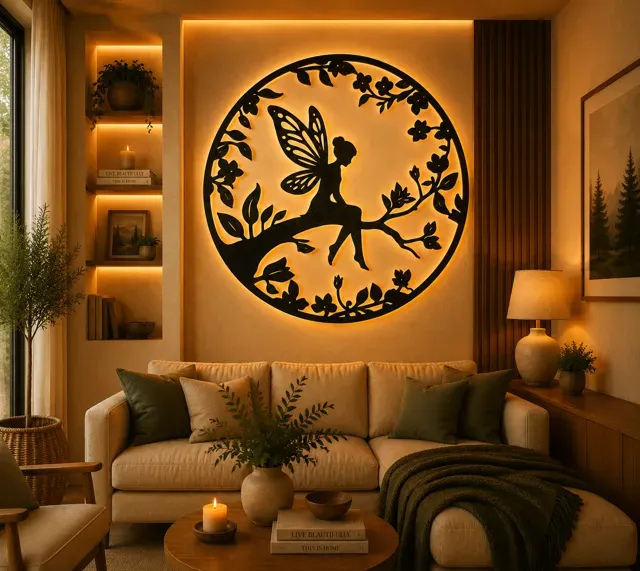 Fairy Silhouette 2D Wall Art — Фото 2 из 4