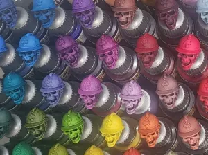 Ghost of No Man's Land Paint Swatch Toppers