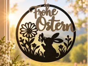 Fenster- Türkranz " Frohe Ostern"
