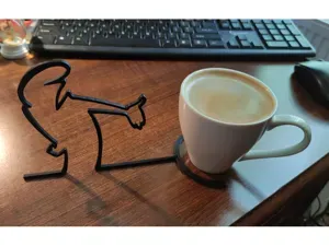 La Linea A Smile for a Good Morning Coffee Decor