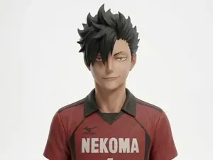 Tetsuro Kuroo Bust - Haikyuu Anime