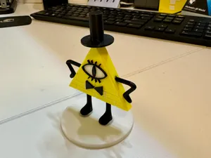 Gravity Falls - Bill Cipher Figurine