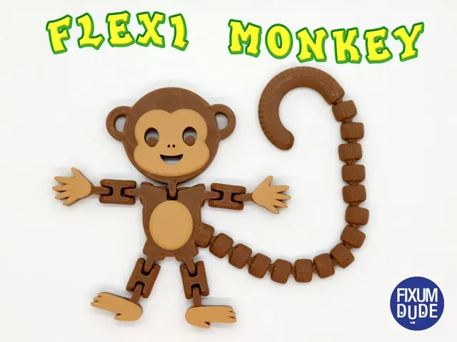 Flexi Articulated Monkey — Фото 3 из 6