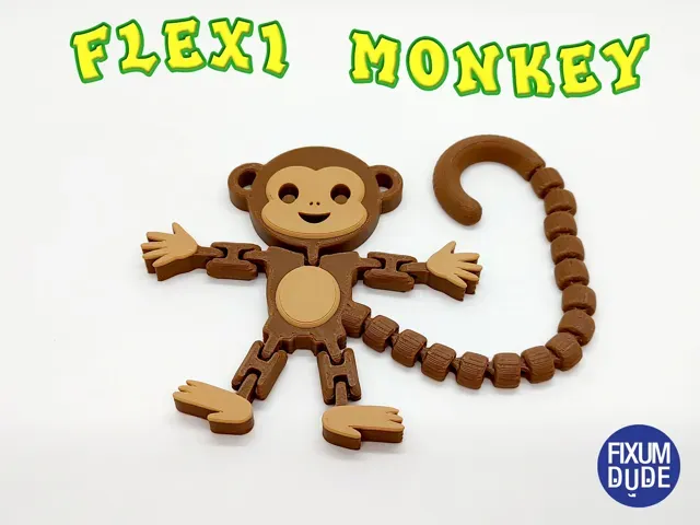 Flexi Articulated Monkey — Фото 2 из 6