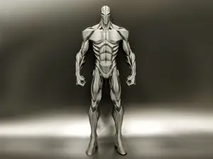 Null Sentinel - Male Anatomy Sculpture