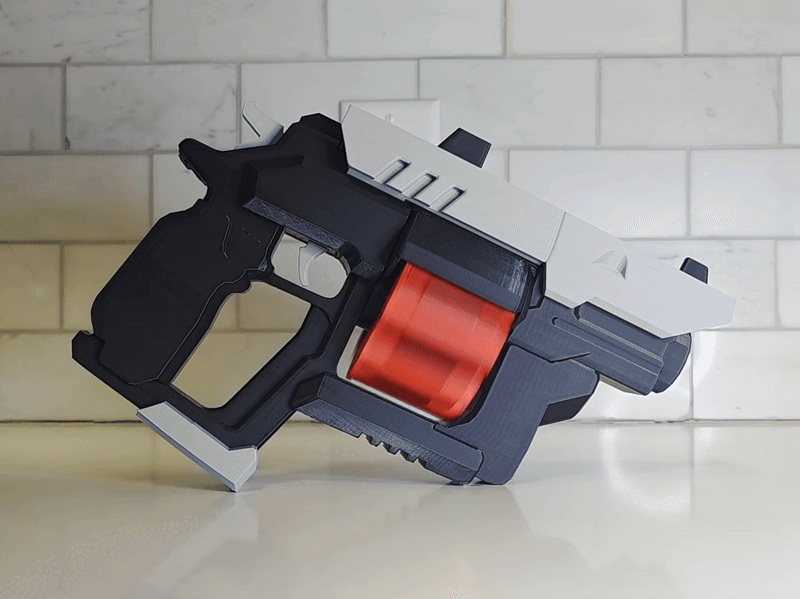 Fortnite Wrecker Revolver Interactive Model 11"