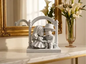Wedding Couple Arch Figurine Decor