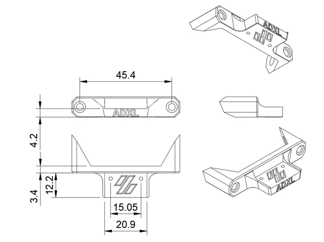 VORON 2.4 SB ADXL345 Front Mount — Фото 2 из 3