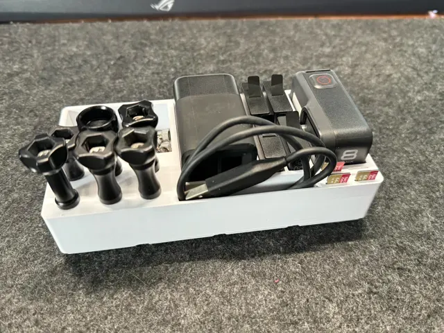GoPro 8 Black Organizer | Gridfinity — Фото 4 из 9