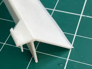 X1C P1S P1P Base ramp - Plastic debris spoiler 