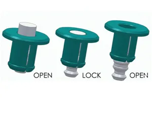 push in rivet, pin, clip automotive 6, 7, 8, 10 mm