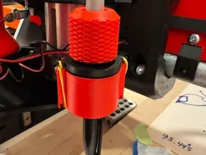 V1 Lowrider4 CNC Sharpie Pen Holder Rubber Band