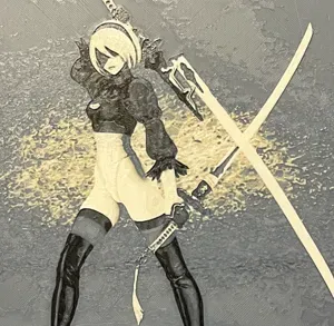 2b nier automata HueForge