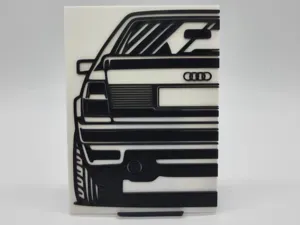 2D Wall Art Audi Quattro Sport