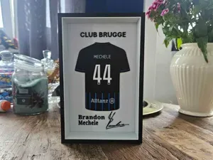Club Brugge Brandon Mechele Jersey Display