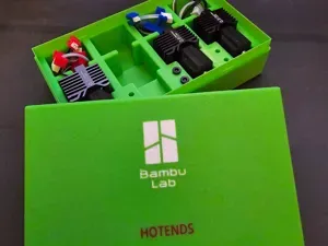 Hotend x4 Storage Box Bambu Labs X1C P1S/P1P