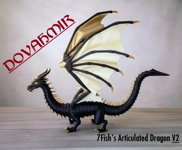 Dovahmir - 7Fish's Articulated Dragon V2 — Фото 2 из 12