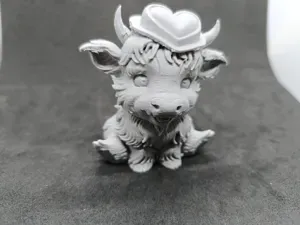 Valentine Highland Cow Valentine's Day for Lovers