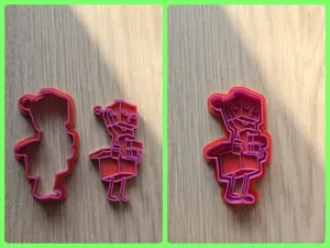 Minecraft Chicken Jockey Cookie Cutter Stamp Clay