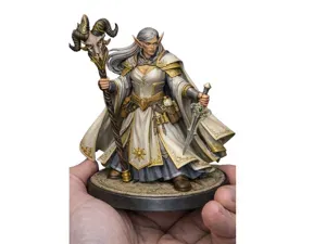 Female Elf Warlock