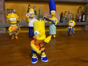 Bart Simpson con fionda no ams