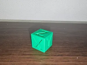 Calibration cube XYZ