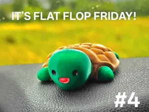 Chibi Turtle - FLAT FLOP FRIDAY! #4