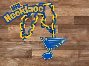 NHL Teams Chain Necklace - St-Louis Blues