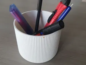 Round Ribbed Organizer