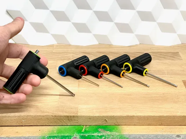 Hex-key L-Handle Set (metric - customize tools) — Image 3 of 6