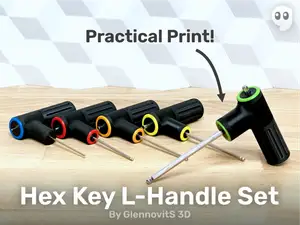 Hex-key L-Handle Set (metric - customize tools)