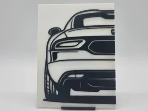 2D Wall Art Dodge Viper SRT10