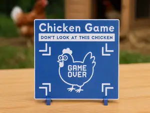 Chicken Game – Don’t Look at the Chicken!