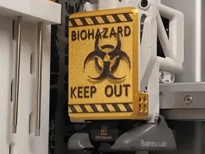 A1/A1 mini extruder cover. Biohazard