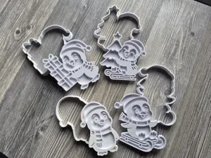 Cookie Cutter Ausstechformen Weihnachts - Pinguine