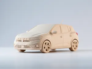 Dacia Sandero 2025 3D Car Model