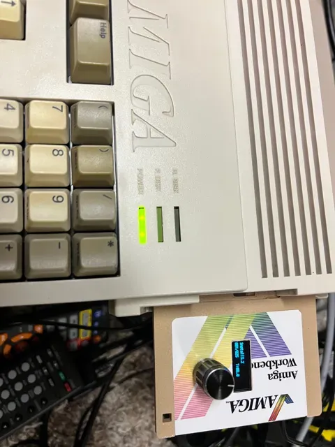 Amiga A1200 Gotek Mount w/ "Floppy" Interface — Фото 3 из 3