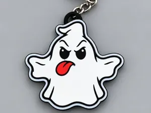 cute ghost keychain
