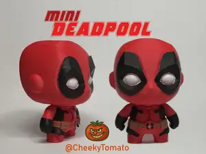 Lil Deadpool Figurine – Marvel DeskBuddy
