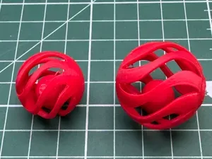Cat toy - elastic ball in ball - fidget