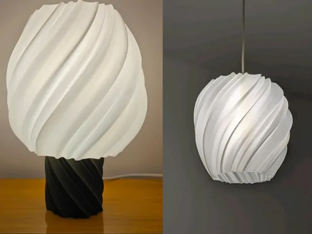 Windveil – A Flowing Fabric-Inspired lamp E27/14