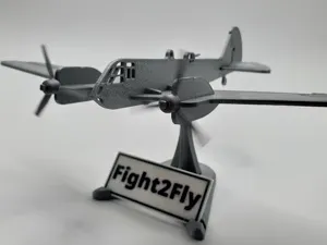 Bristol Blenheim WWII British Bomber Model Kit