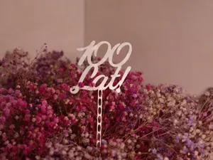 topper "100lat!"
