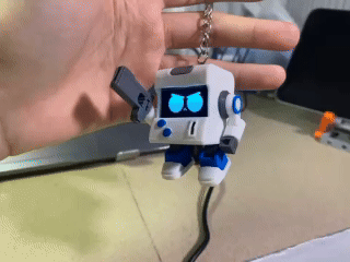 8bit Robot ESP32-C3 Mini with Battery Version