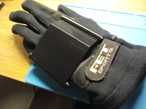 Racing glove holder for sim rig v2 (M4/M8 type)