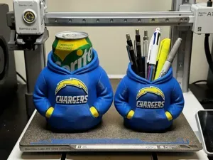 CHARGERS HOODIE SET- PEN HOLDER AND CAN COOLER