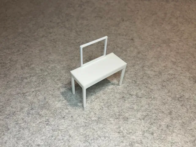 Dollhouse vanity table miniature house — Image 3 of 6